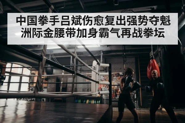 中国拳手吕斌伤愈复出强势夺魁洲际金腰带加身霸气再战拳坛